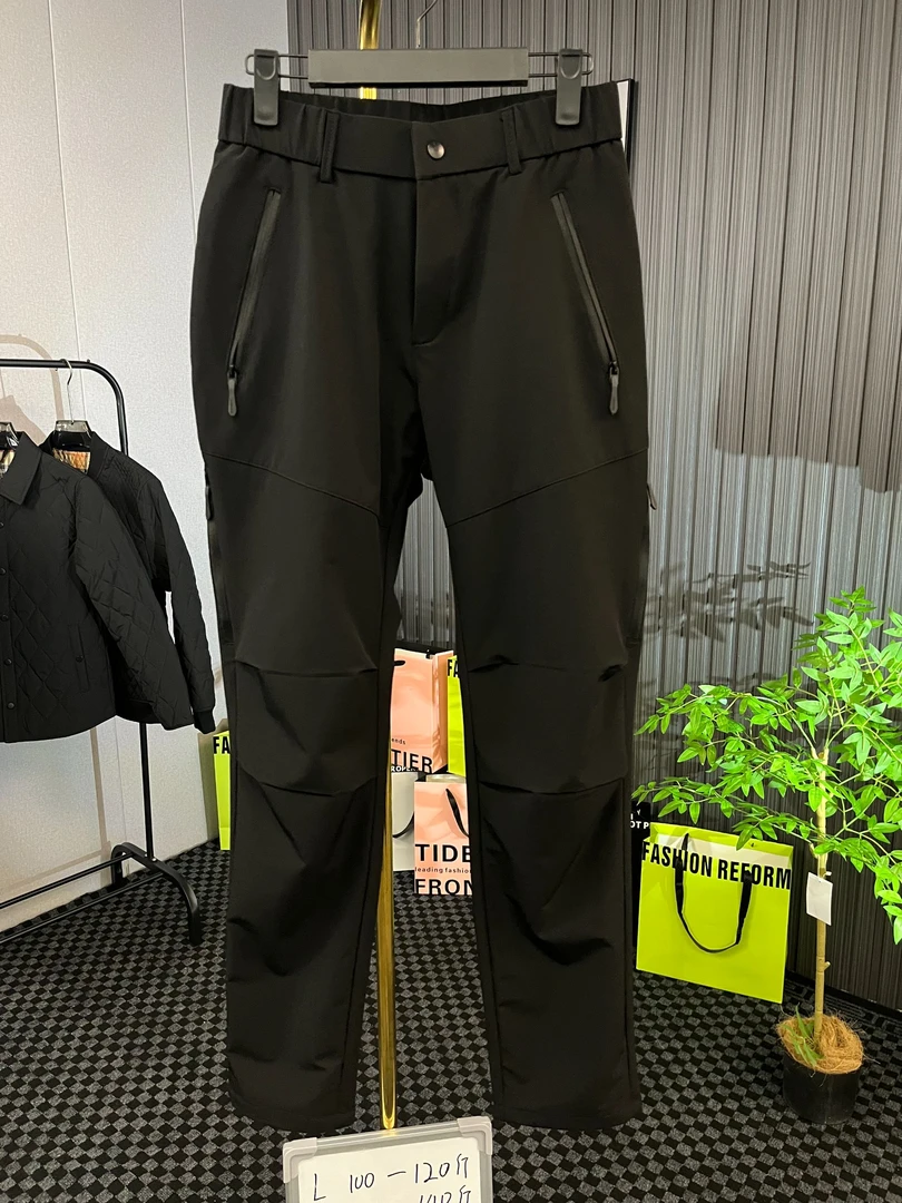 2024年户外男士新款男裤休闲裤防风弹力秋冬男款时尚