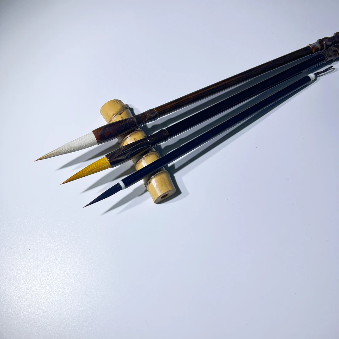 【书航文房】初学者福利款一支兼毫一支狼毫一支瘦金体专用三支套装