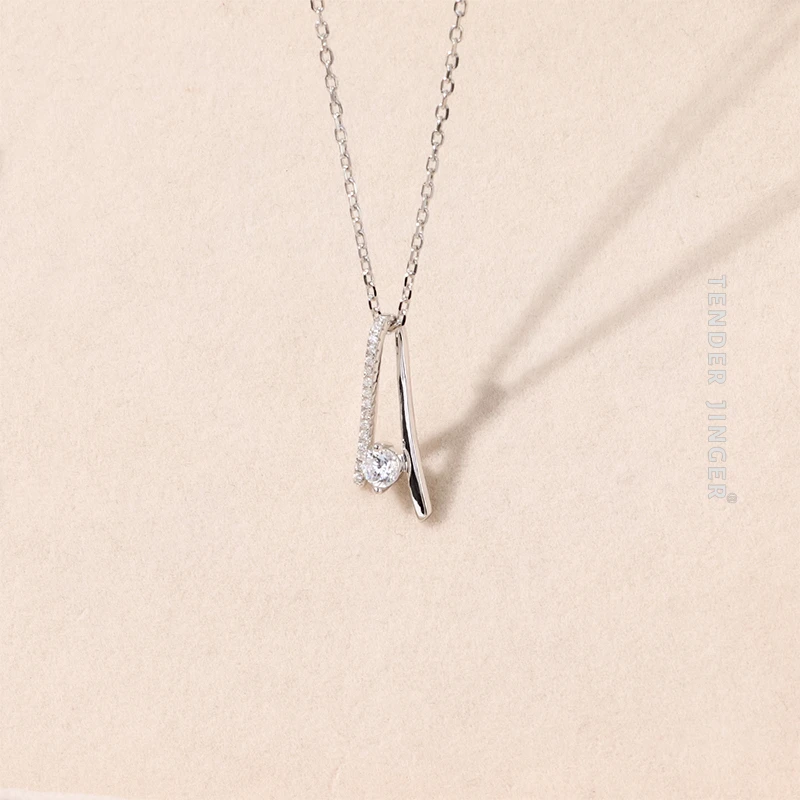 Tender Jinger 坠链均925银 依恋项链轻奢小众设计高级感简约项链