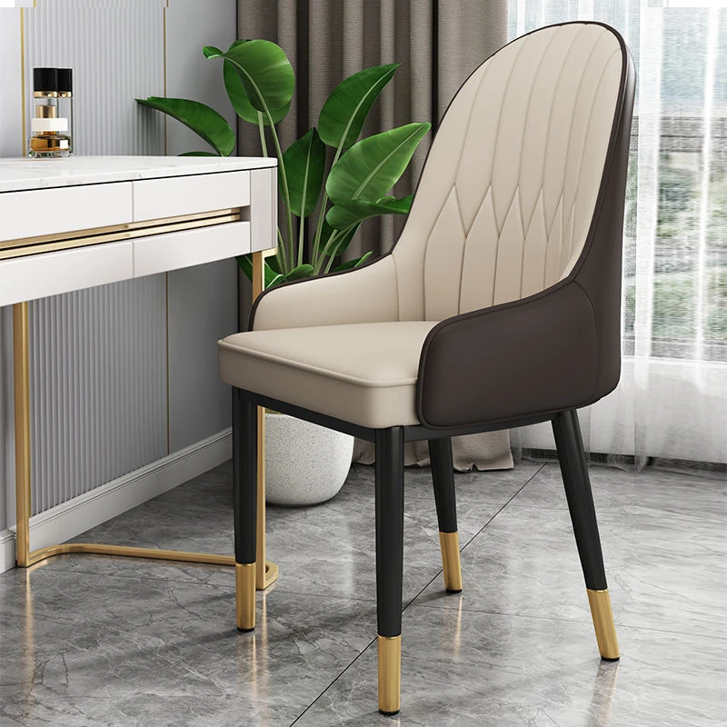 北欧风餐椅现代简约靠背椅餐桌椅休闲酒店椅加厚凳子椅子靠背椅