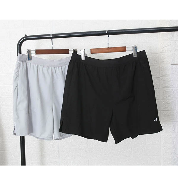 180-260斤夏季男加肥加大码肥佬松紧腰宽松纯色速干直筒短裤B7
