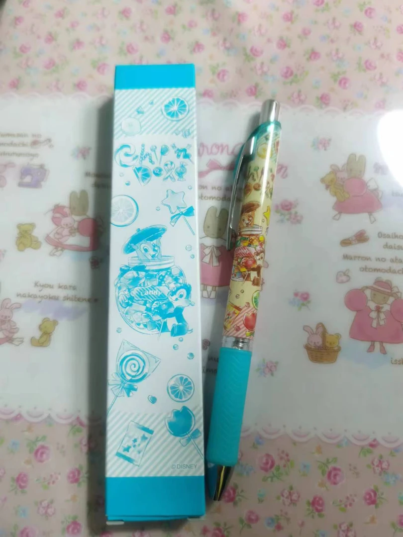 Disney迪士尼 日本第一生命派通合作款限定中性笔奇奇蒂蒂