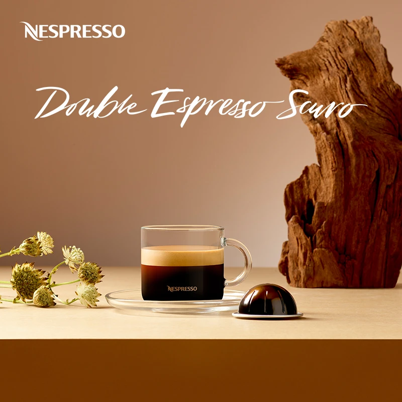 NESPRESSO/奈斯派索Vertuo系列浓醇双份胶囊咖啡瑞士原装进口浓醇