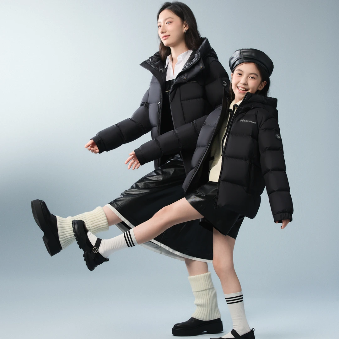 【云朵泡芙亲子】中国好羽绒新款童装时尚运动羽绒服T40143810DY