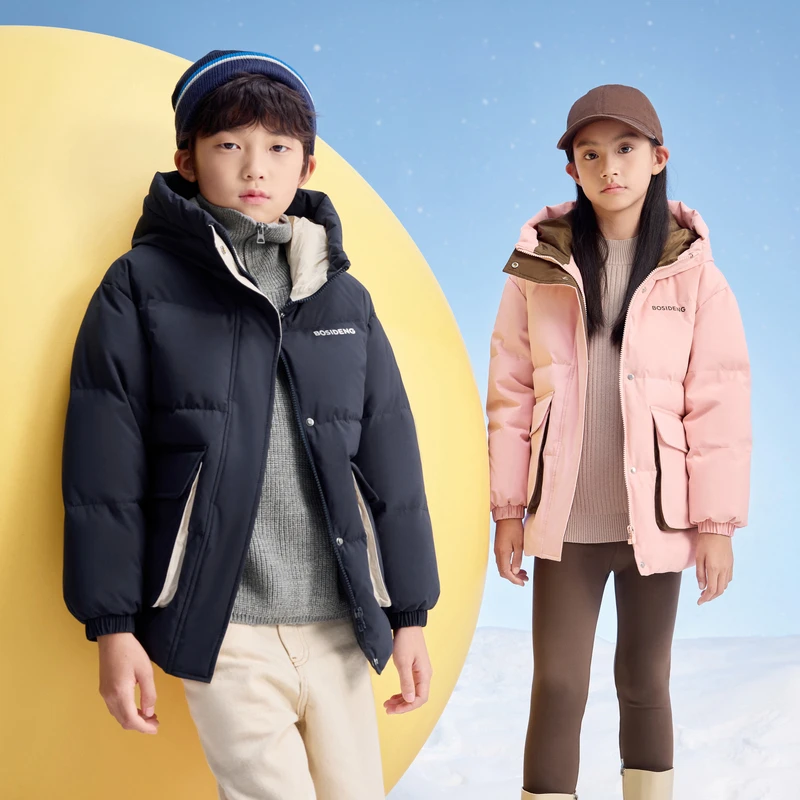 【波司登】儿童2024新款羽绒服洋气保暖童装厚外套冬T30143700E