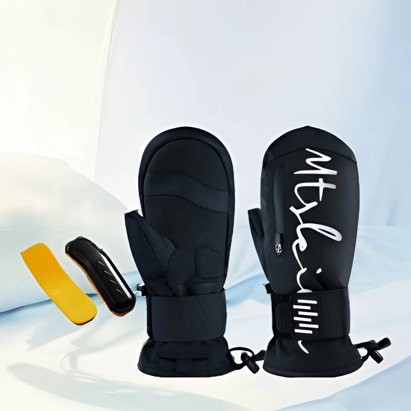 滑雪手套内置护腕男士新款滑雪手套减震护腕运动冬季单板保暖防水