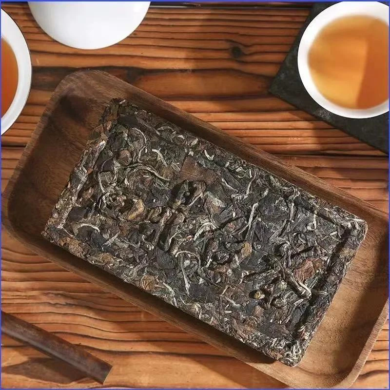 正宗福鼎磻溪老白茶2015年老寿眉茶砖枣香醇厚甘甜
