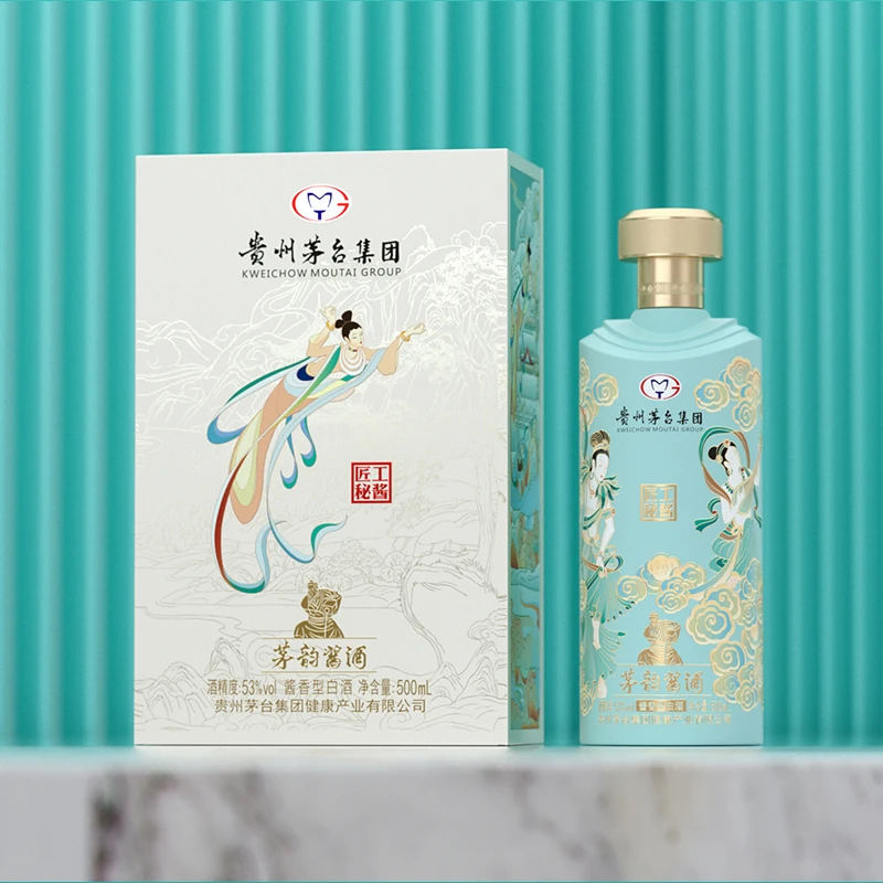 贵州茅韵酱酒匠工秘酱WT白酒*1瓶装 酱香型53度500ml