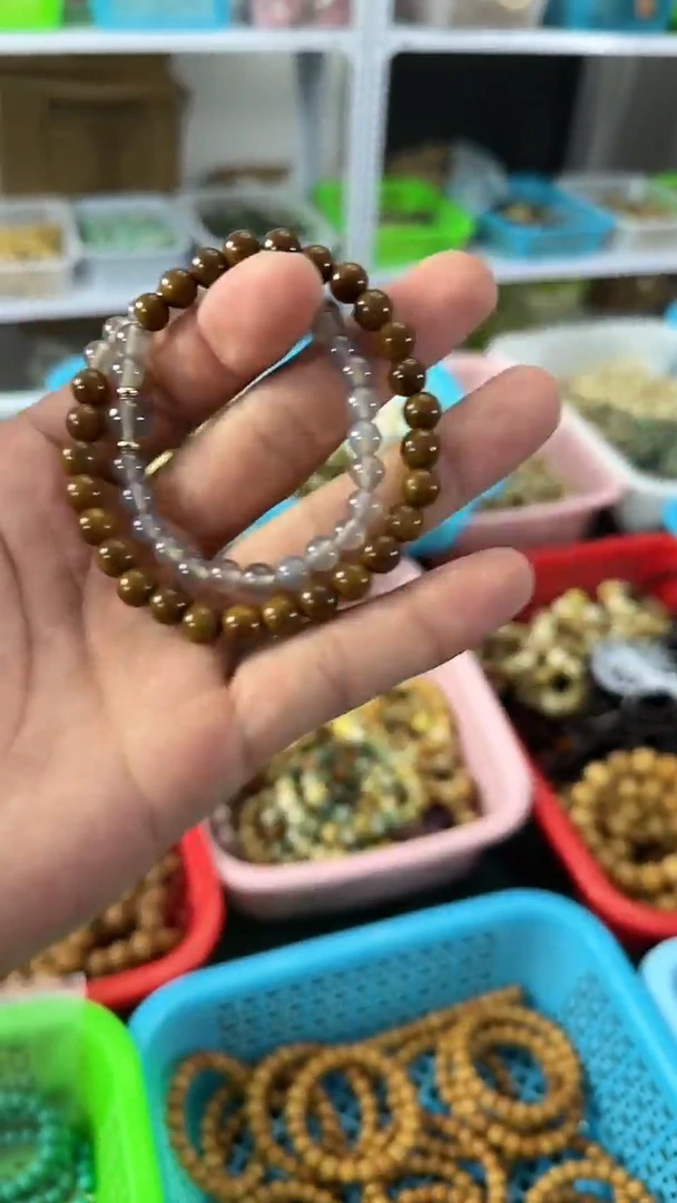 【闪购商品】白玉菩提吊坠库克双圈