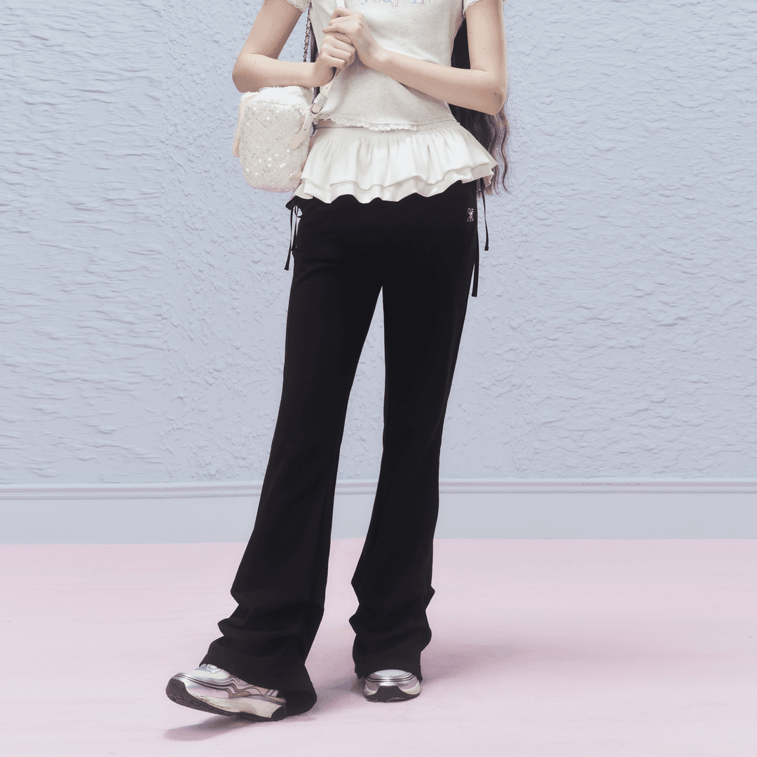 【酱酱专属】AYF云朵裙可拆卸裙裤 夏季新款可拼接微喇休闲长裤女生