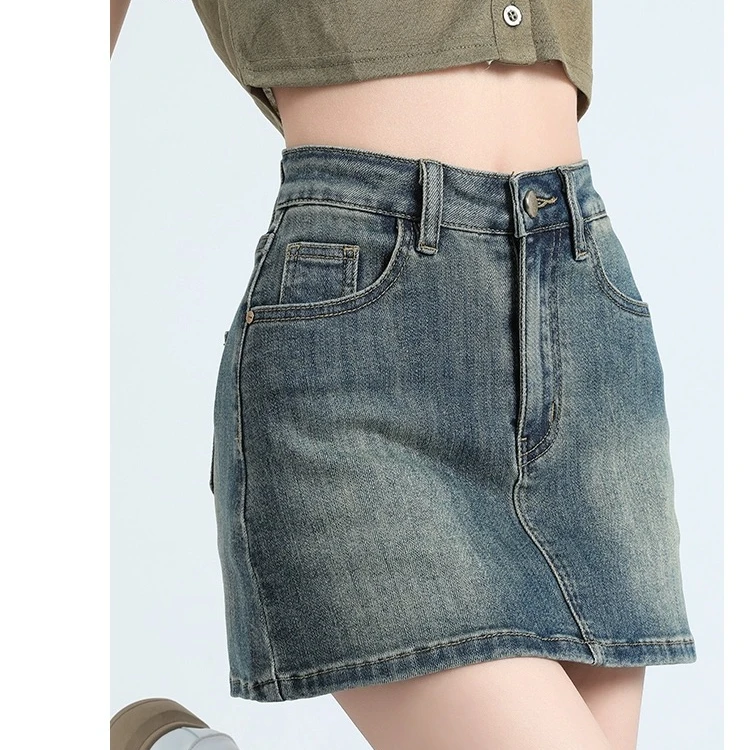 【1151-1200】牛仔短裙短裤 直Bo专属浮力对应编号对应的衣服 百搭