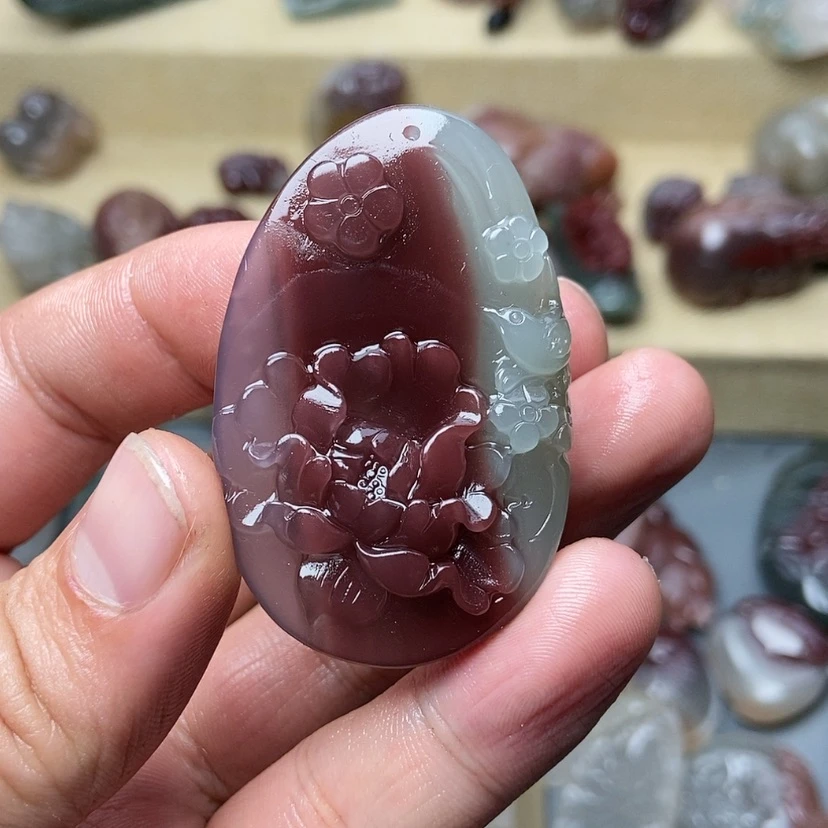 【闪购商品】玛瑙/玉髓颈饰未镶嵌✨***?