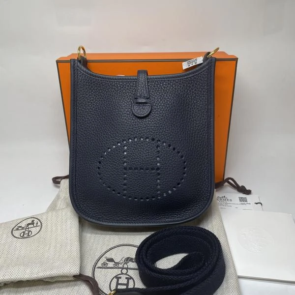 95新 Hermes/爱马仕 范大范爱马仕伊芙琳mini/7866 3229