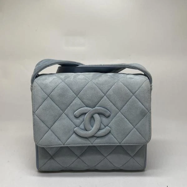 95新 Chanel/香奈儿 范大范Chanel麂皮中古包/9634 3175