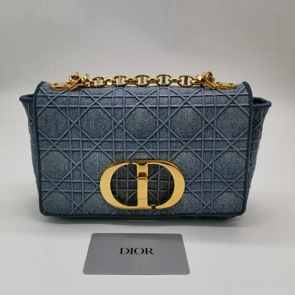 95新 DIOR/迪奥 范大范 藤格纹牛仔Caro/9964 5447