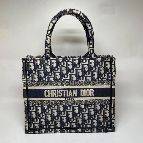 99新 DIOR/迪奥 范大范Dior迪奥老花托特小号/7396 3665