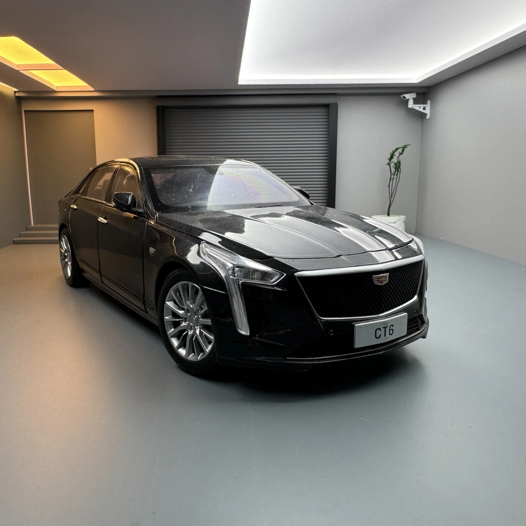 CT6仿真合金汽车模型
