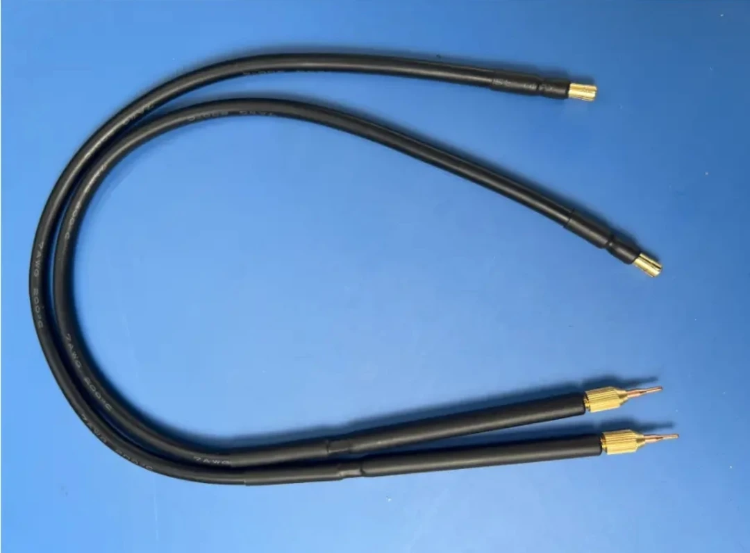 零度点焊笔表笔5.5接口 1.5进口双头针长度52cm 10平方软线焊框笔