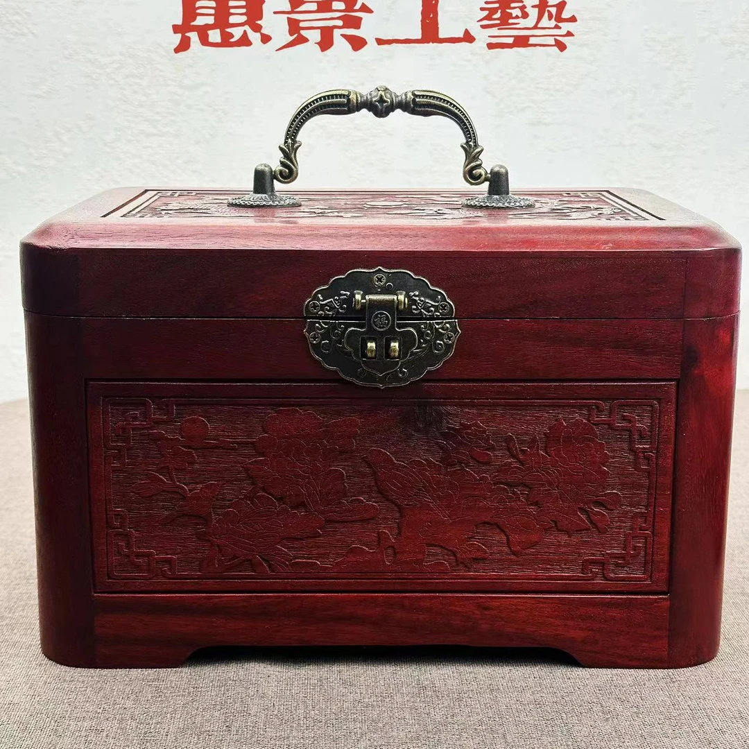 惠景龙凤手提款首饰盒（直播专用）