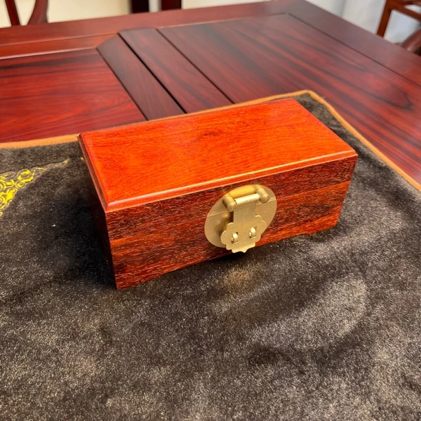 【独板】印度小叶紫檀18首饰文玩盒饰品箱类