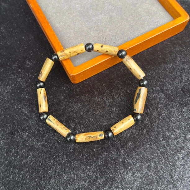 血柳木质原木手链百搭气质手工雕刻文玩