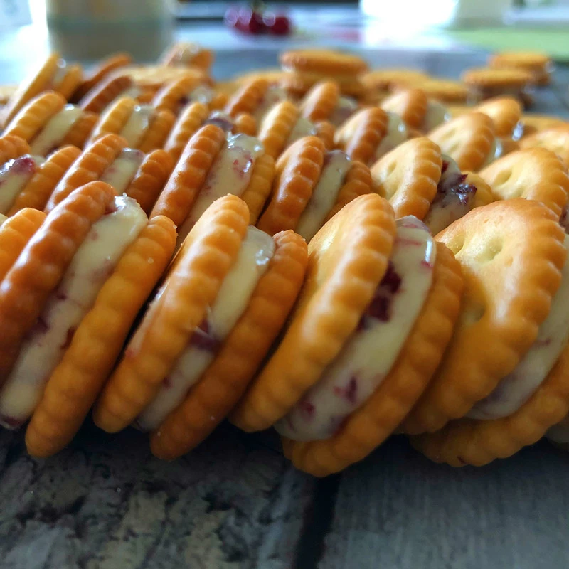 纽扣饼干牛扎饼纯手工牛轧糕点零食小吃休闲食品网红小饼干糕点