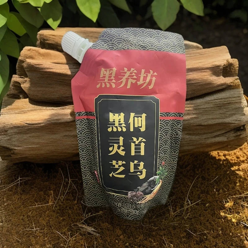a2223 黑养坊黑灵芝何首乌洗发水