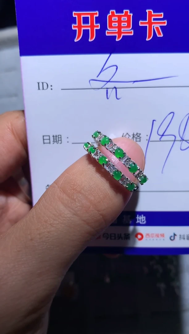 【闪购商品】翡翠耳饰银S925镶嵌各各各各各各