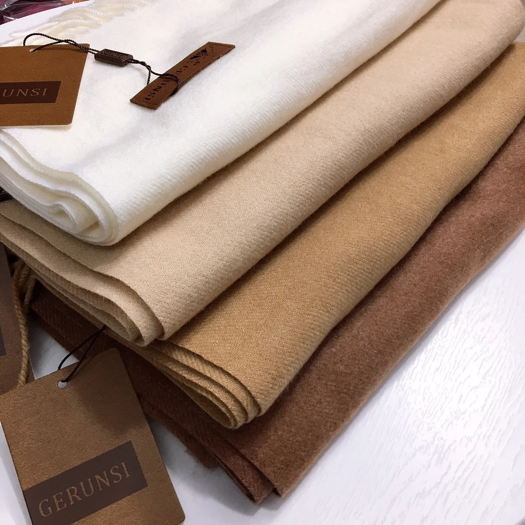 百搭纯色厚款流苏秋冬季围巾新款冬季披肩双面情侣长款围巾两用2