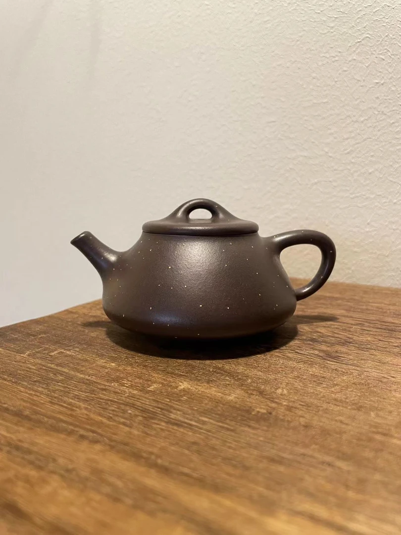 【喜门石瓢】围炉夜话高端茶器原矿紫砂全手工制北斗七星铺砂石瓢