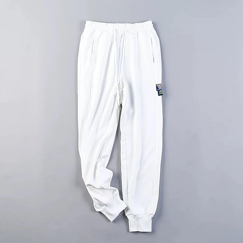 【井施】Zbj  001  纯色束脚卫裤