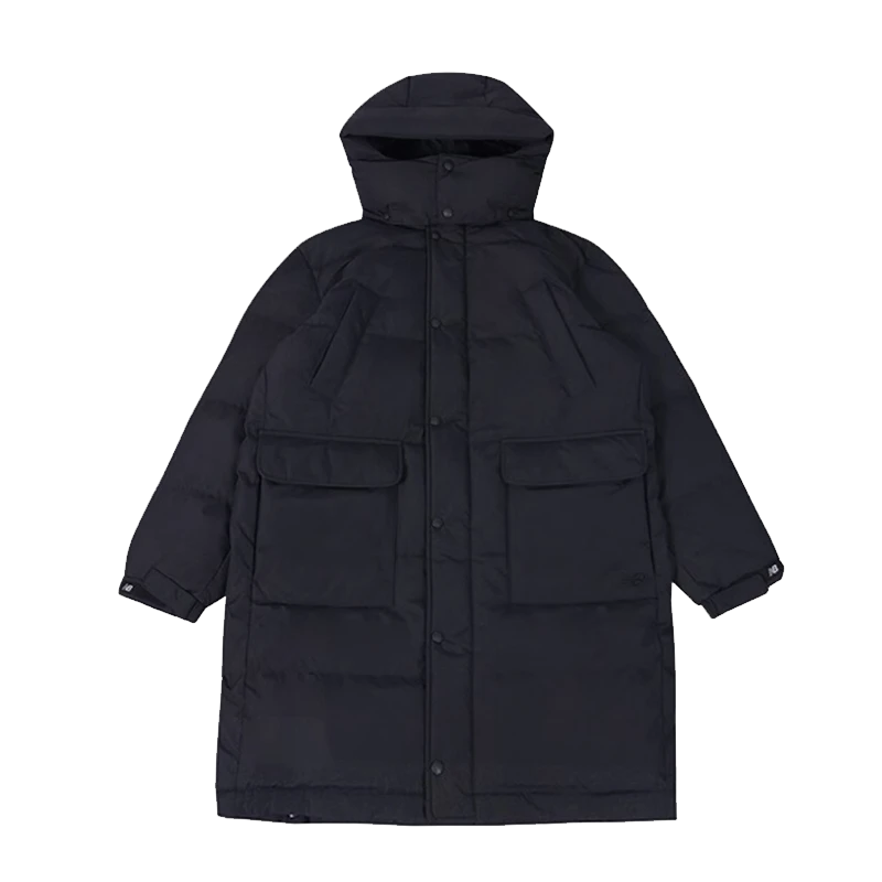 New Balance NB羽绒服男冬季运动服保暖中长款棉羽外套NPD4E241