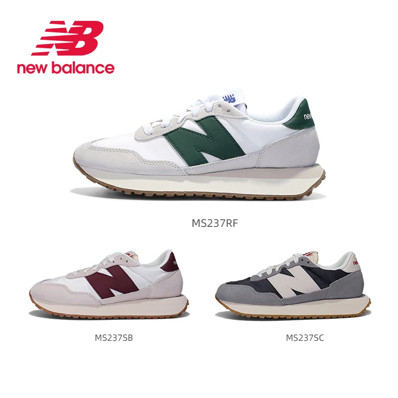 New Balance237系列男女鞋复古休闲透气跑步运动鞋MS237RF/SB/SC