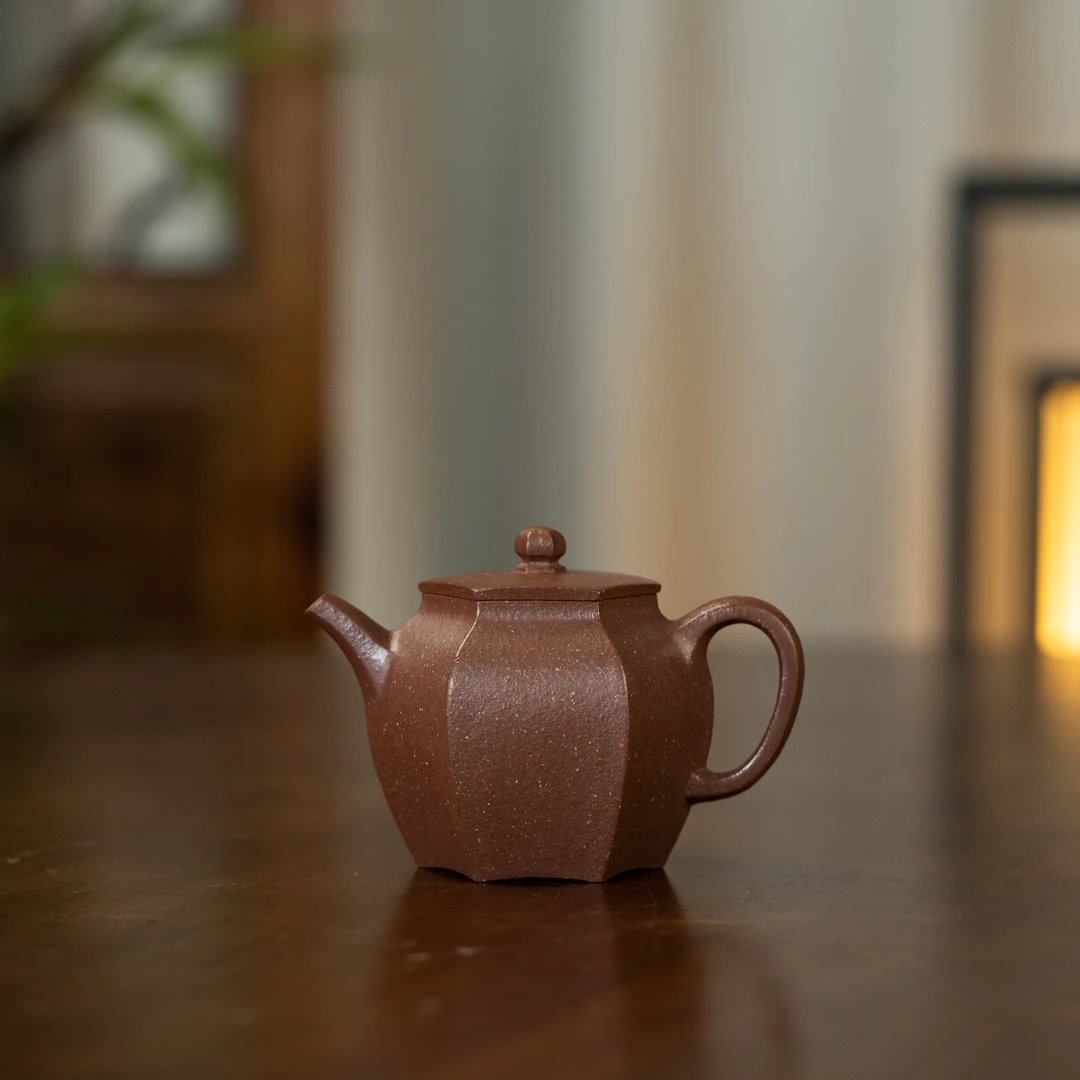 帝乡 陈洁制 桃花泥 150cc 家用紫砂壶茶壶