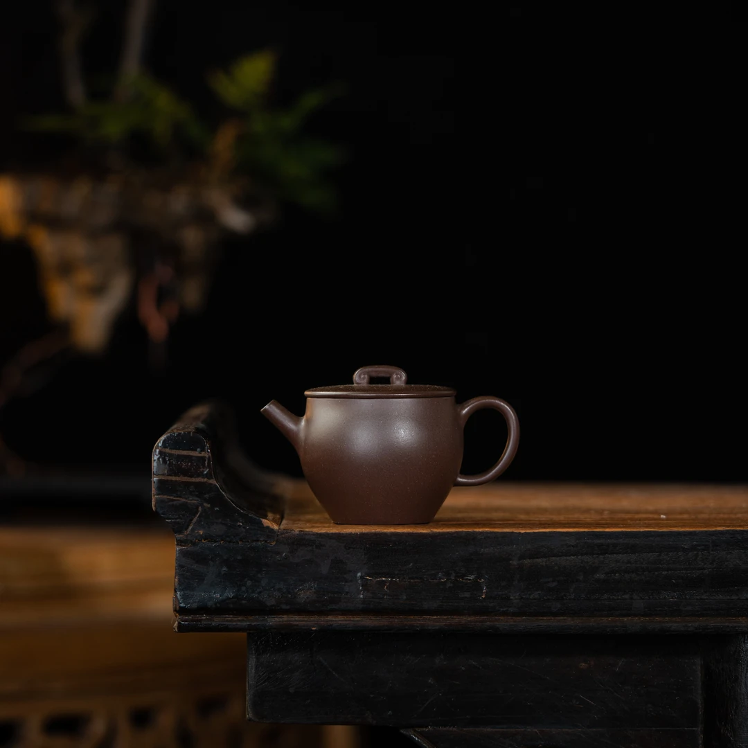 前墅龙窑 改良汉瓦 140cc 家用紫砂壶