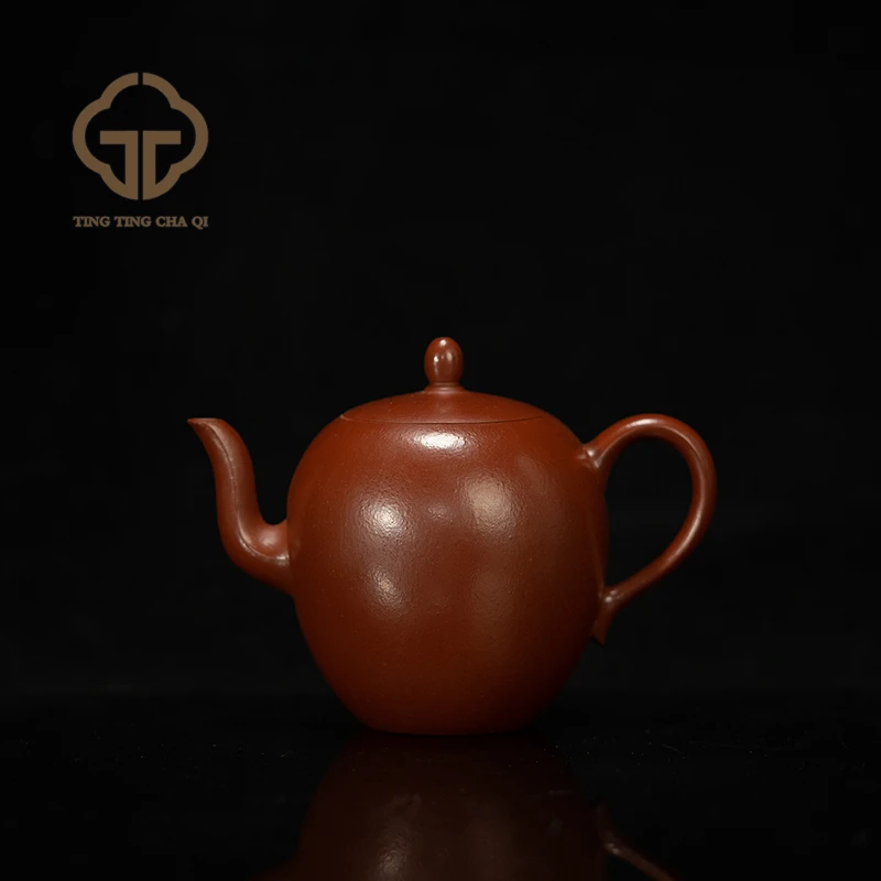 美人肩 杨志制 朱泥 160cc  家用紫砂壶紫砂茶具