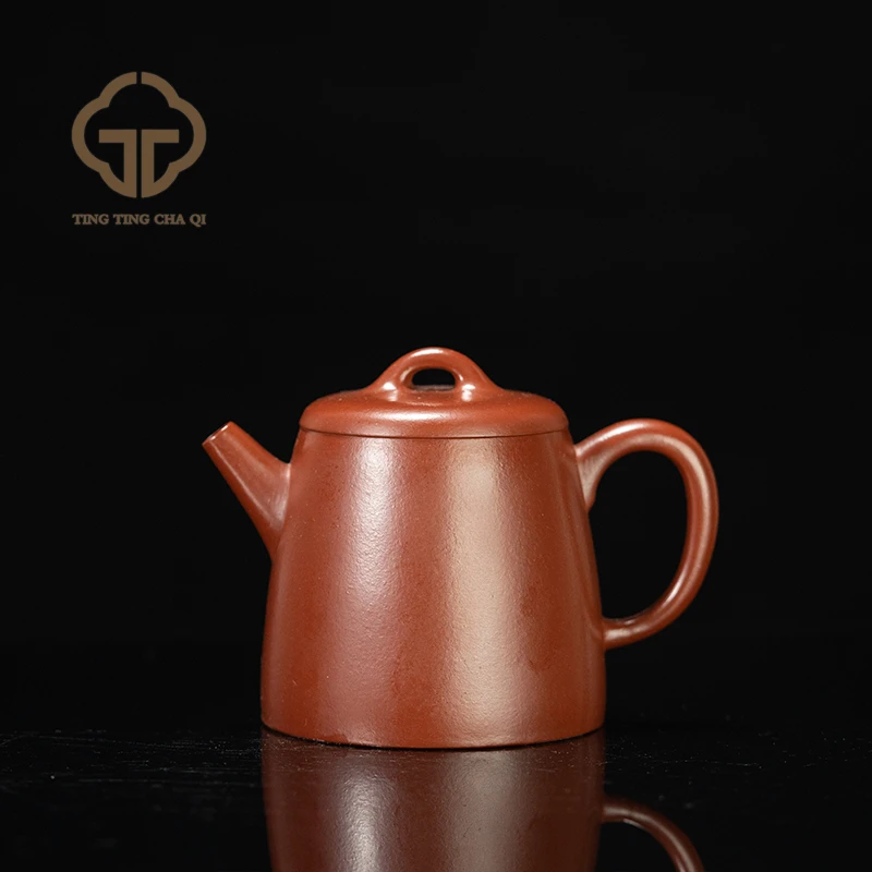 古权 杨志制 朱泥 200cc 紫砂壶家用泡茶茶具