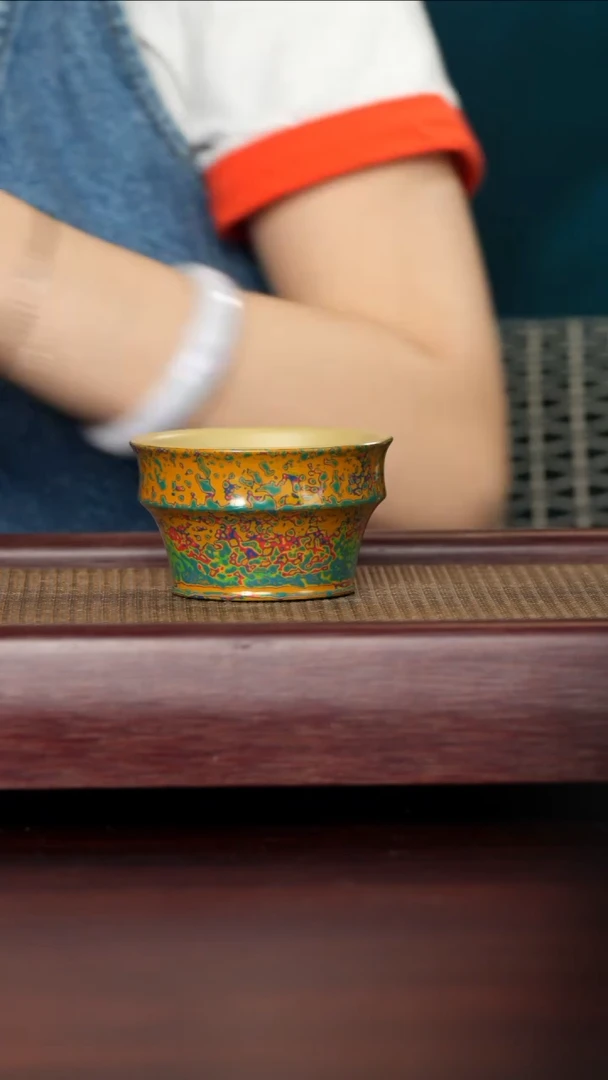 【闪购商品】紫砂壶8号JHSQ于华皞大漆杯100c