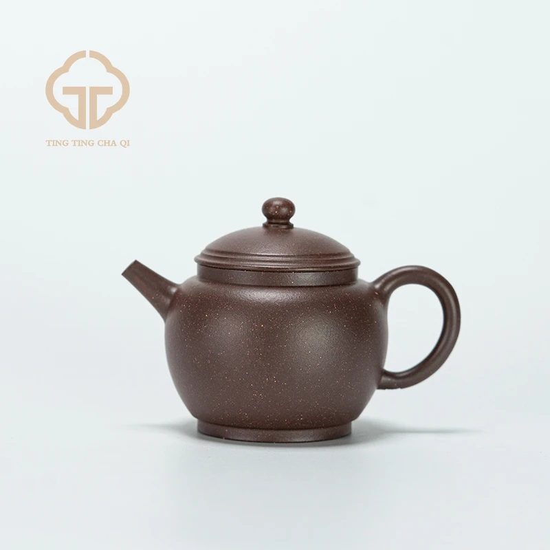 静和 陈洁制 表层老紫泥 131cc 家用紫砂壶泡茶茶具