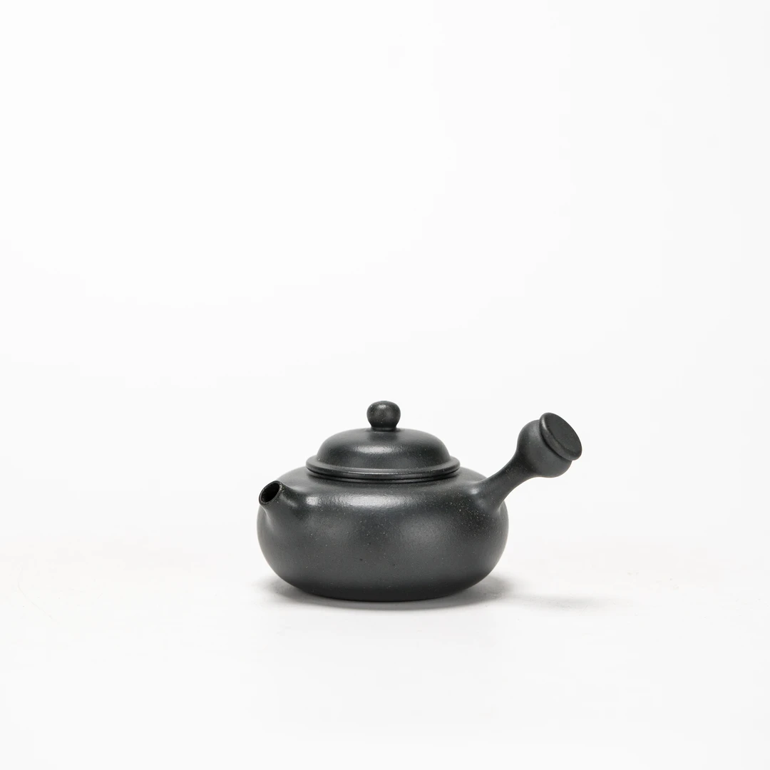 小唐羽 墨绿泥 92cc 家用紫砂壶