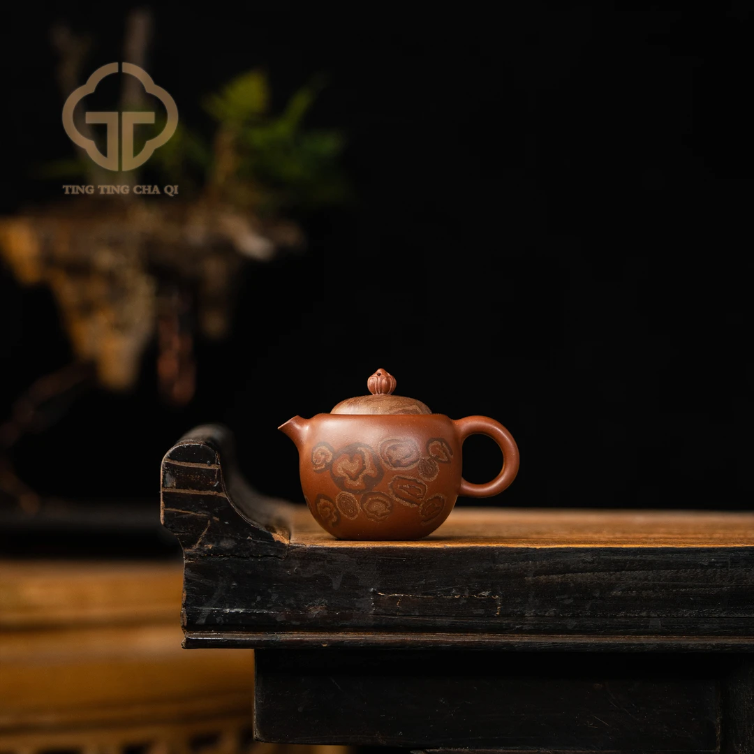 长明 范陶琦制 紫泥 130cc 家用紫砂壶泡茶茶具