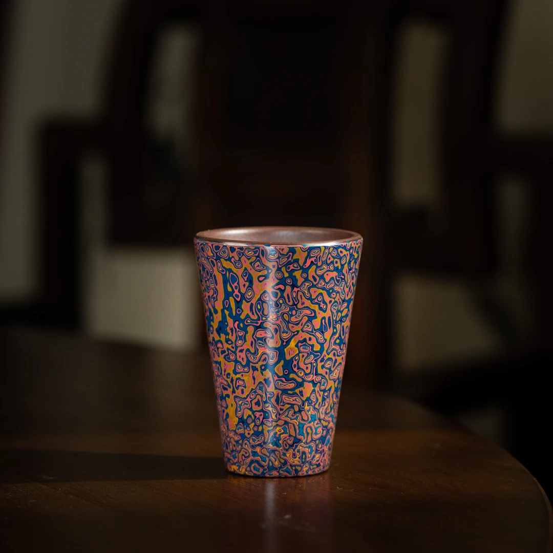 珽珽茶器 大漆 主人杯 90cc 家用茶周边