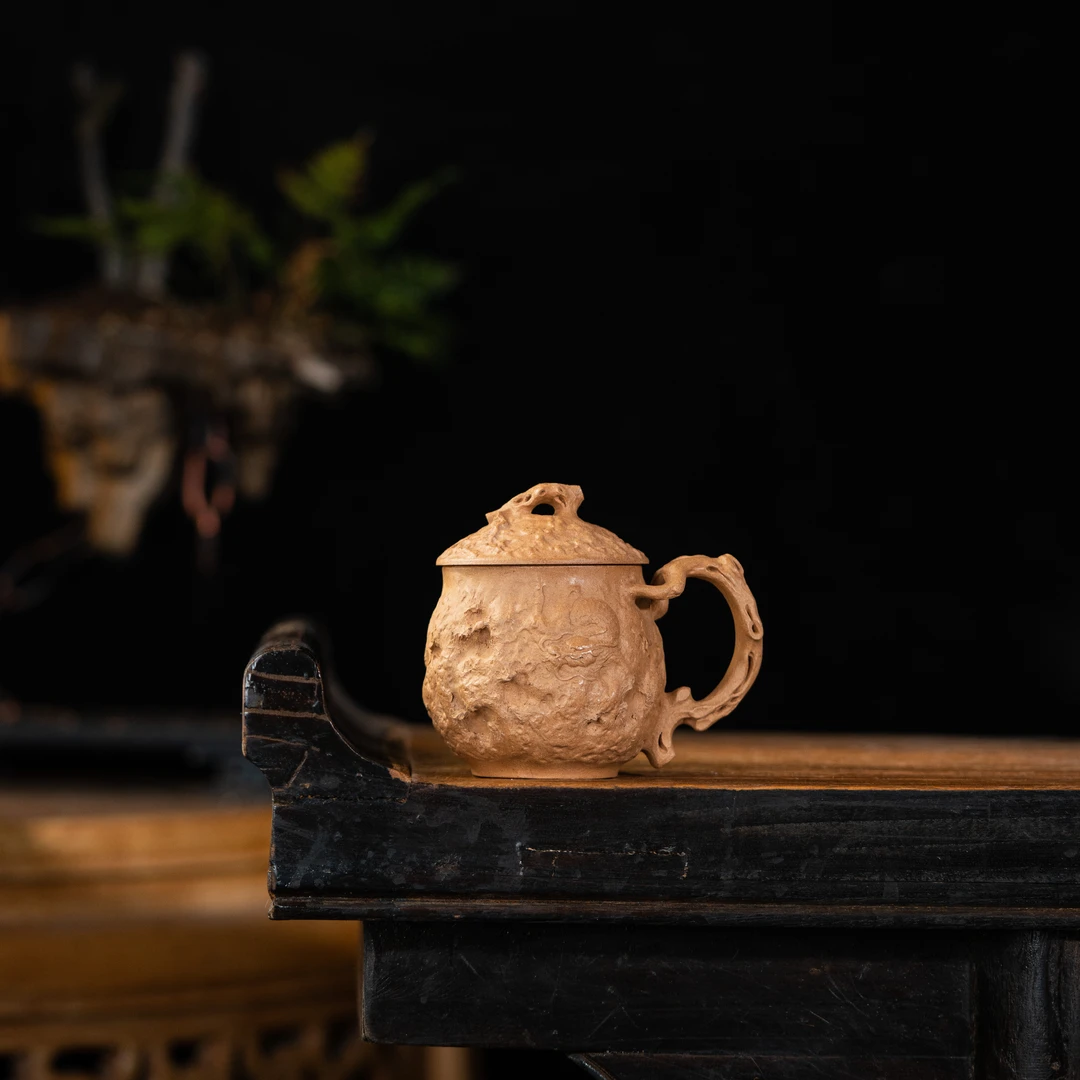 【前墅龙窑】龙盖杯 范立娣 羨砂 段泥 200cc 茶周边茶具