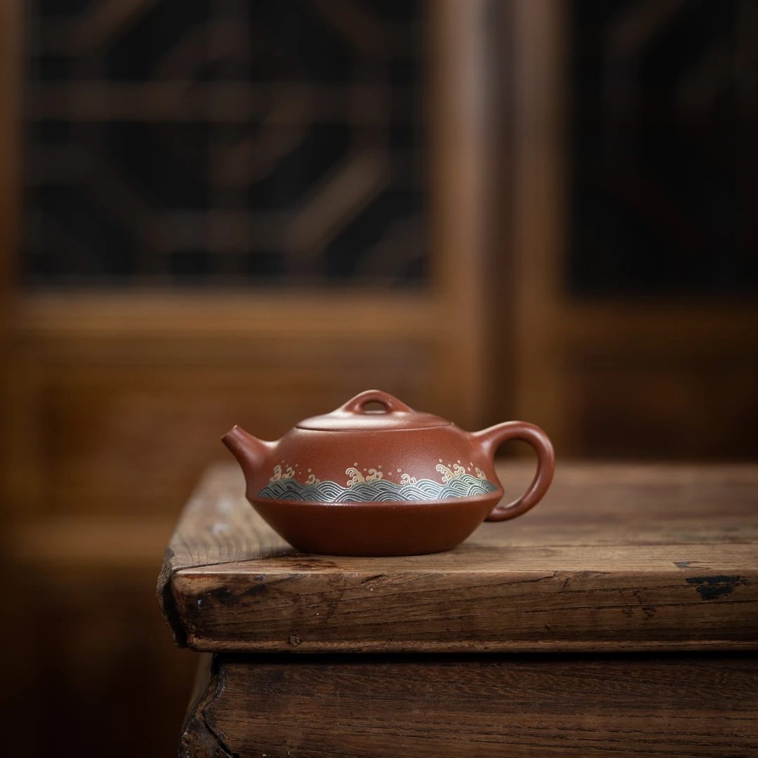 范家壶庄 冯永胜 行舟 大生底槽清 180cc 紫砂壶