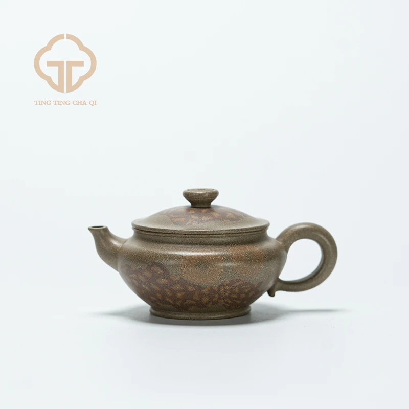 珽专属【小福豹】福豹四 范陶琦制 老青段 80cc 家用紫砂壶泡茶茶壶