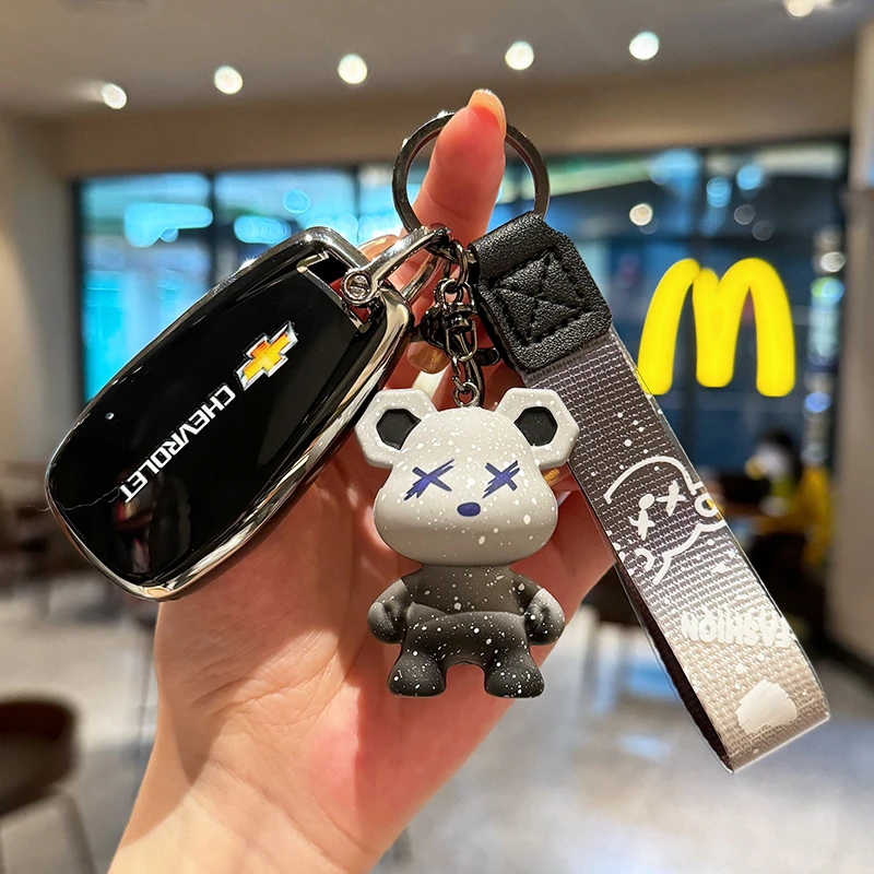 雪佛兰汽车钥匙壳科鲁兹科沃兹创酷创界星迈罗迈锐宝包扣保护套女