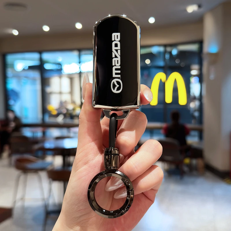 适用马自达6钥匙套马六壳扣老款折叠马6马三劲翔星骋CX7睿翼2包3