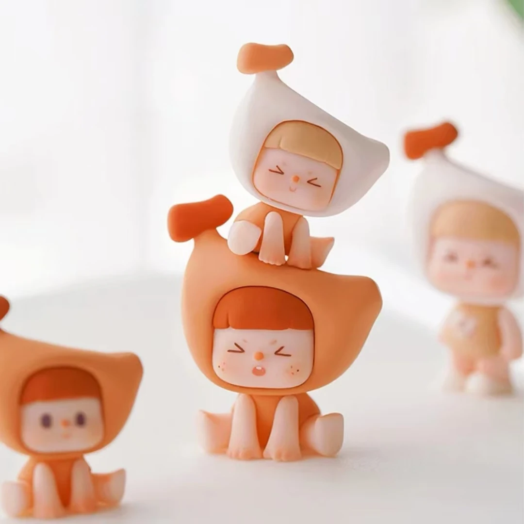 【拆盒】不二蕉个朋友系列盲盒潮玩摆件