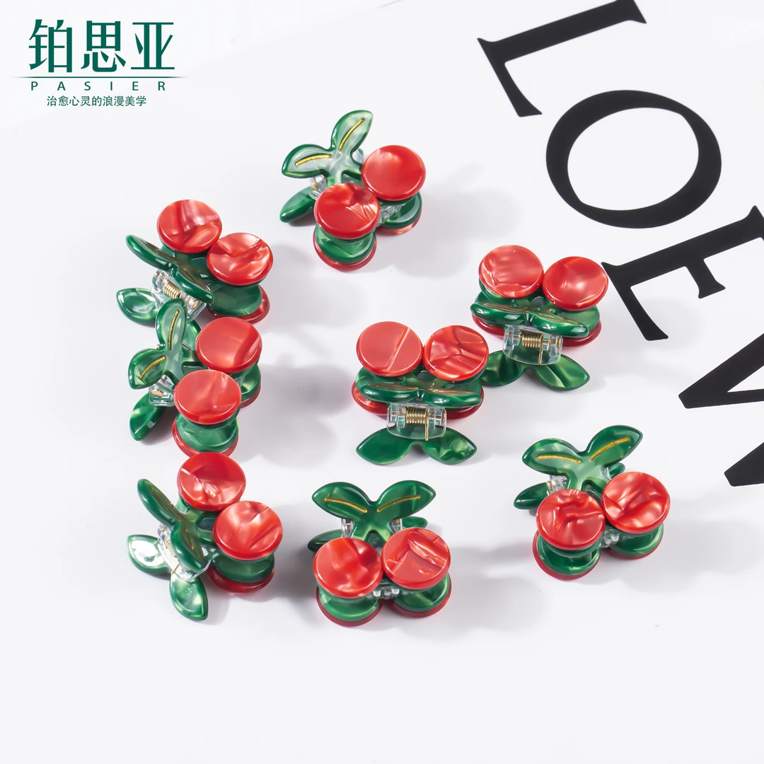 铂思亚儿童可爱浪漫迷你清新抓夹FS8264红