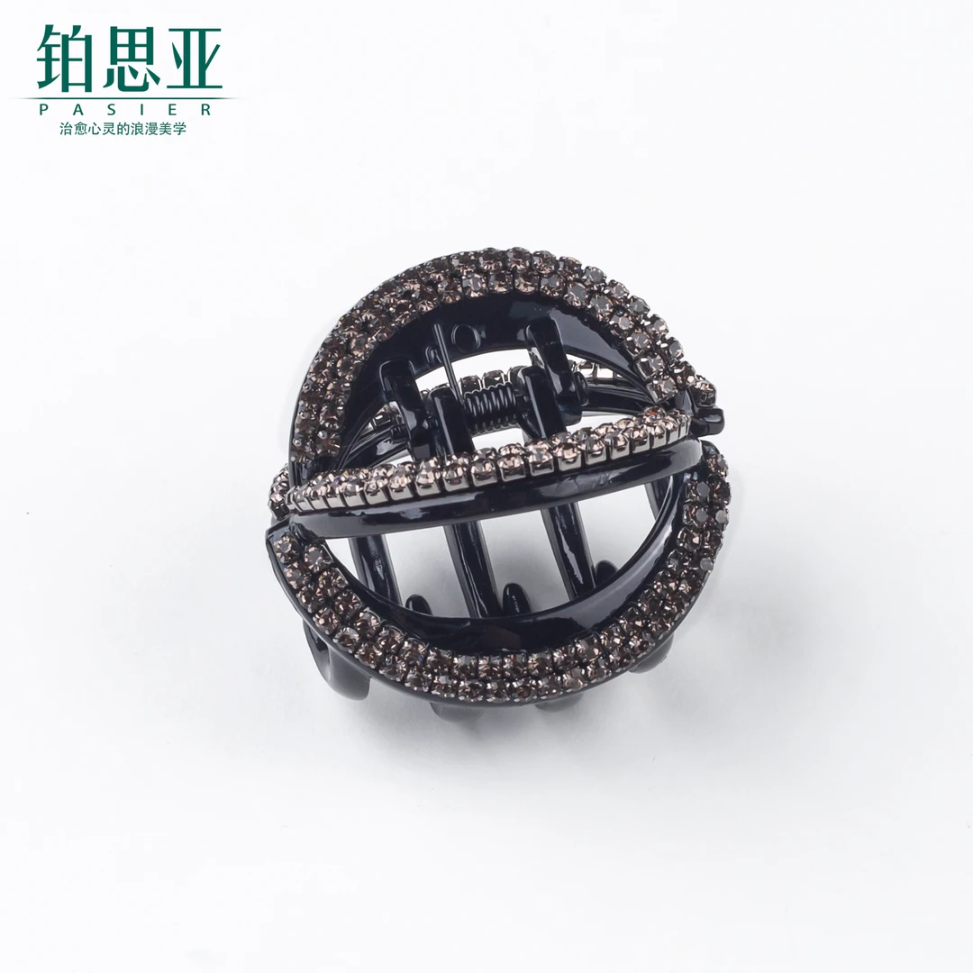 铂思亚浪漫百搭时尚精致抓夹   FS8728黑
